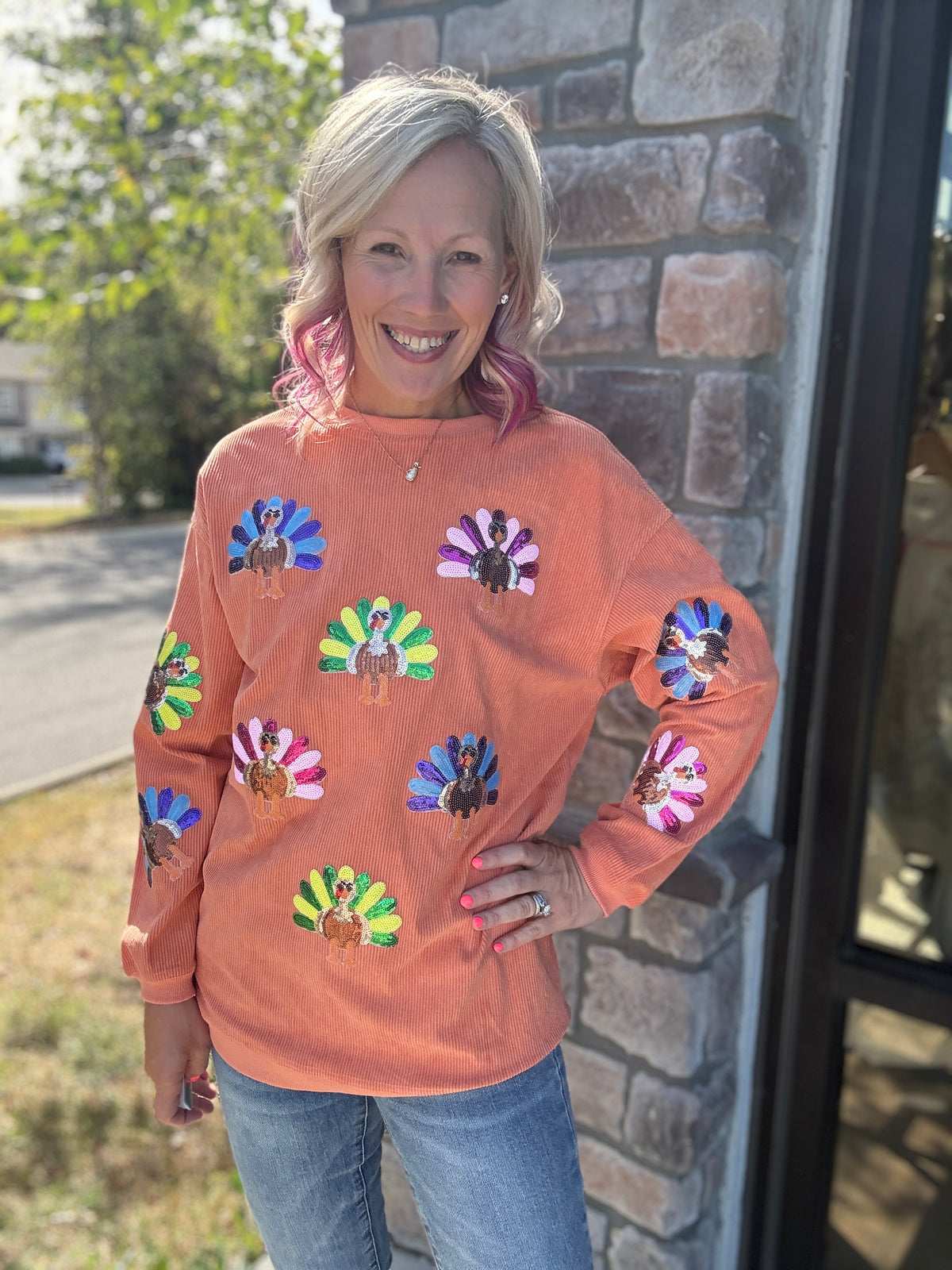 Talk Turkey To Me Sweatshirt