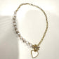 Heart Pearl Necklace