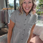 Charcoal Charm Dress