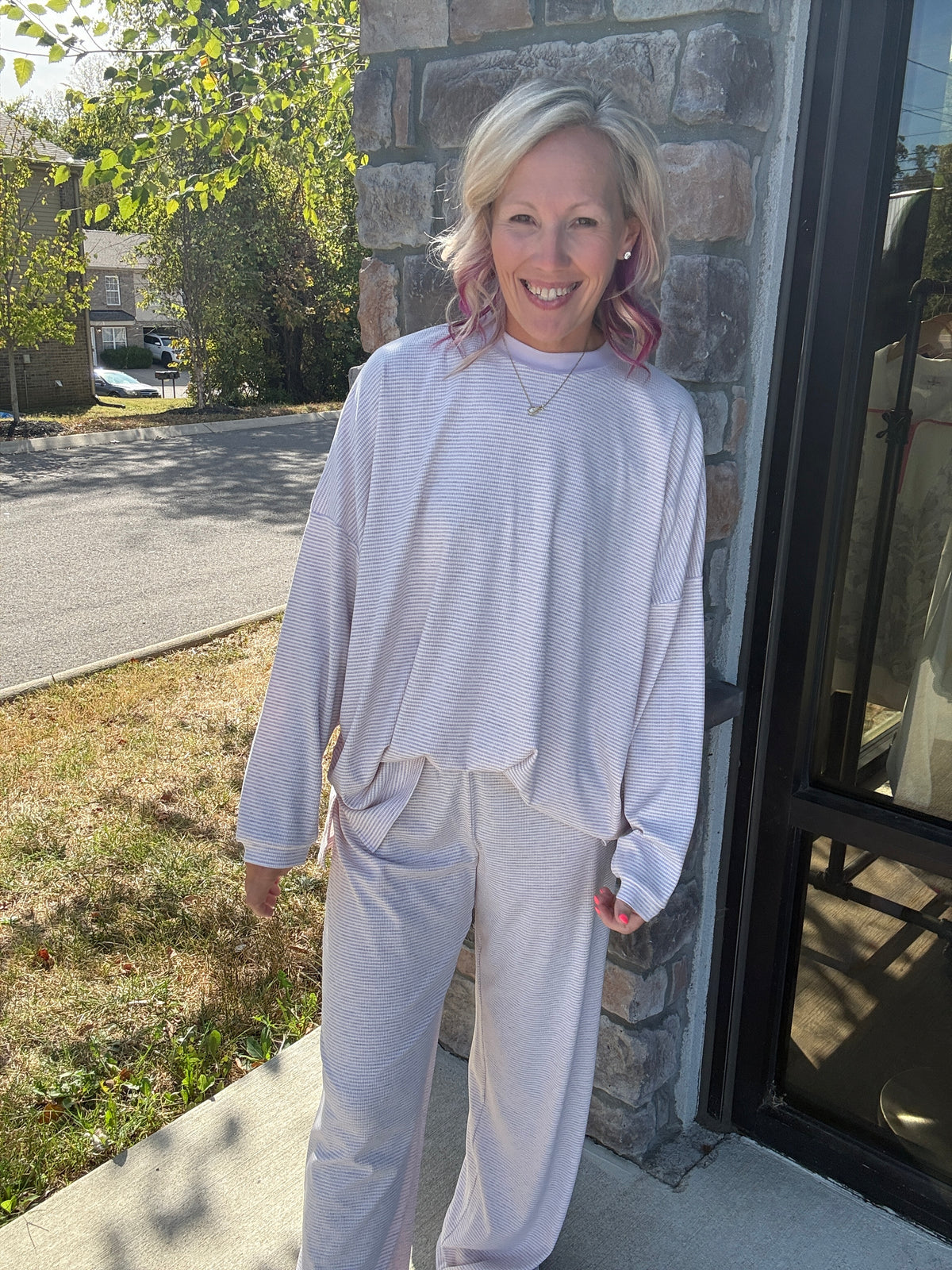 Weekend Favorite Pant- Purple