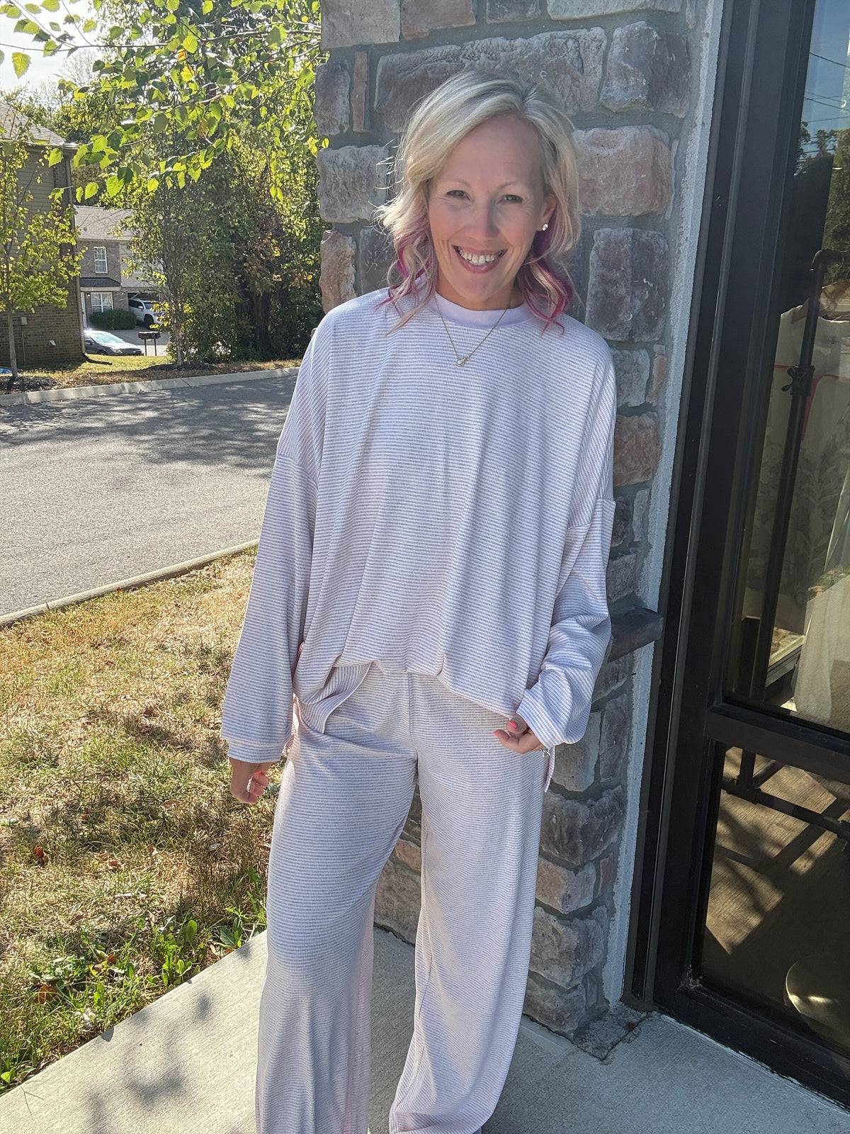 Weekend Favorite Pant- Purple