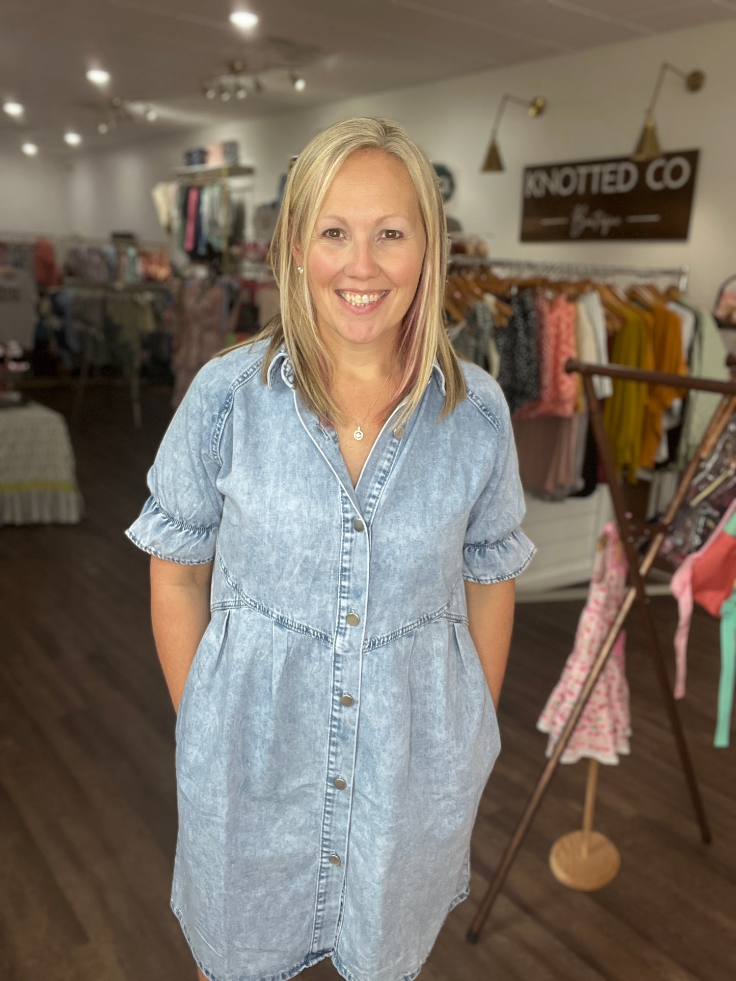 Laiklyn Denim Dress