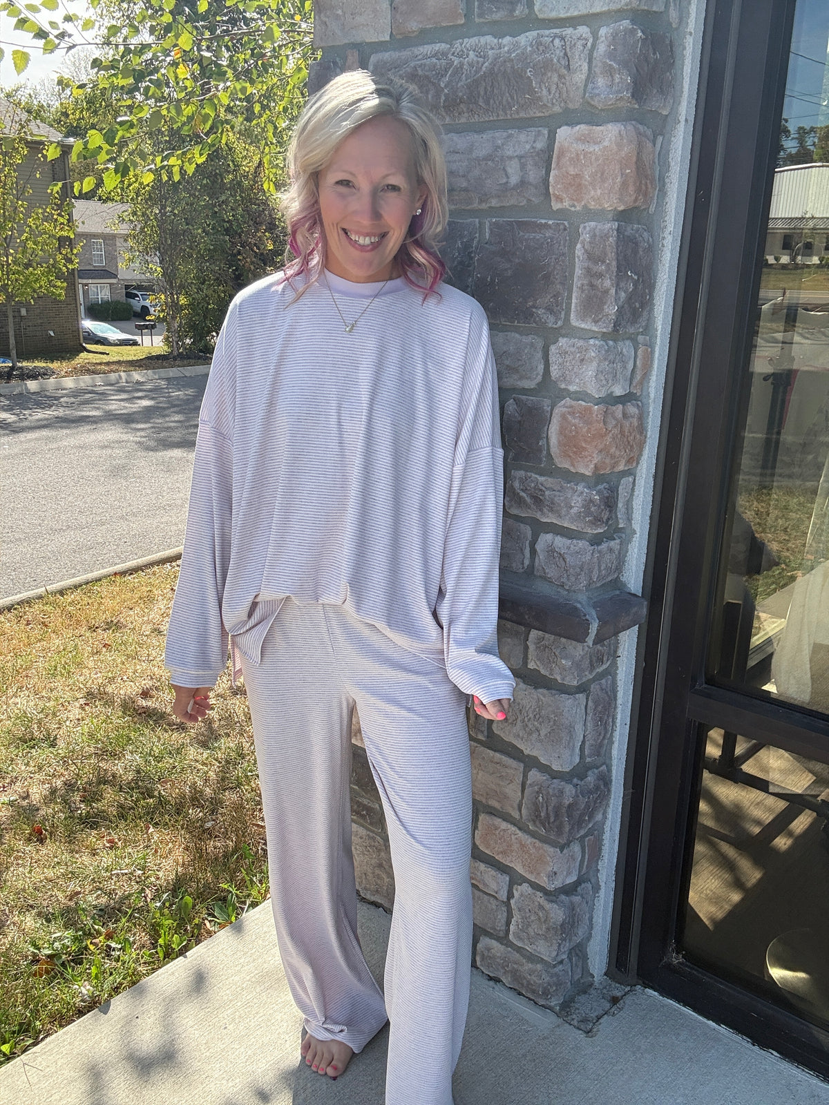 Weekend Favorite Pant- Purple