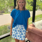 Watercolor Blossom Skort