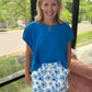 Watercolor Blossom Skort