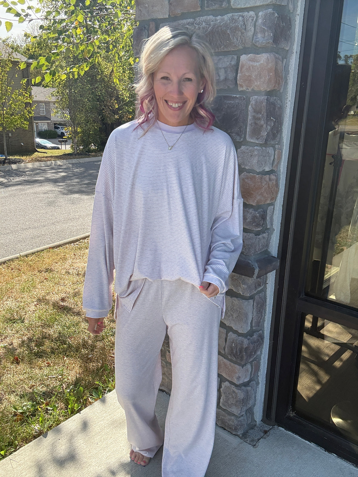 Weekend Favorite Pant- Purple