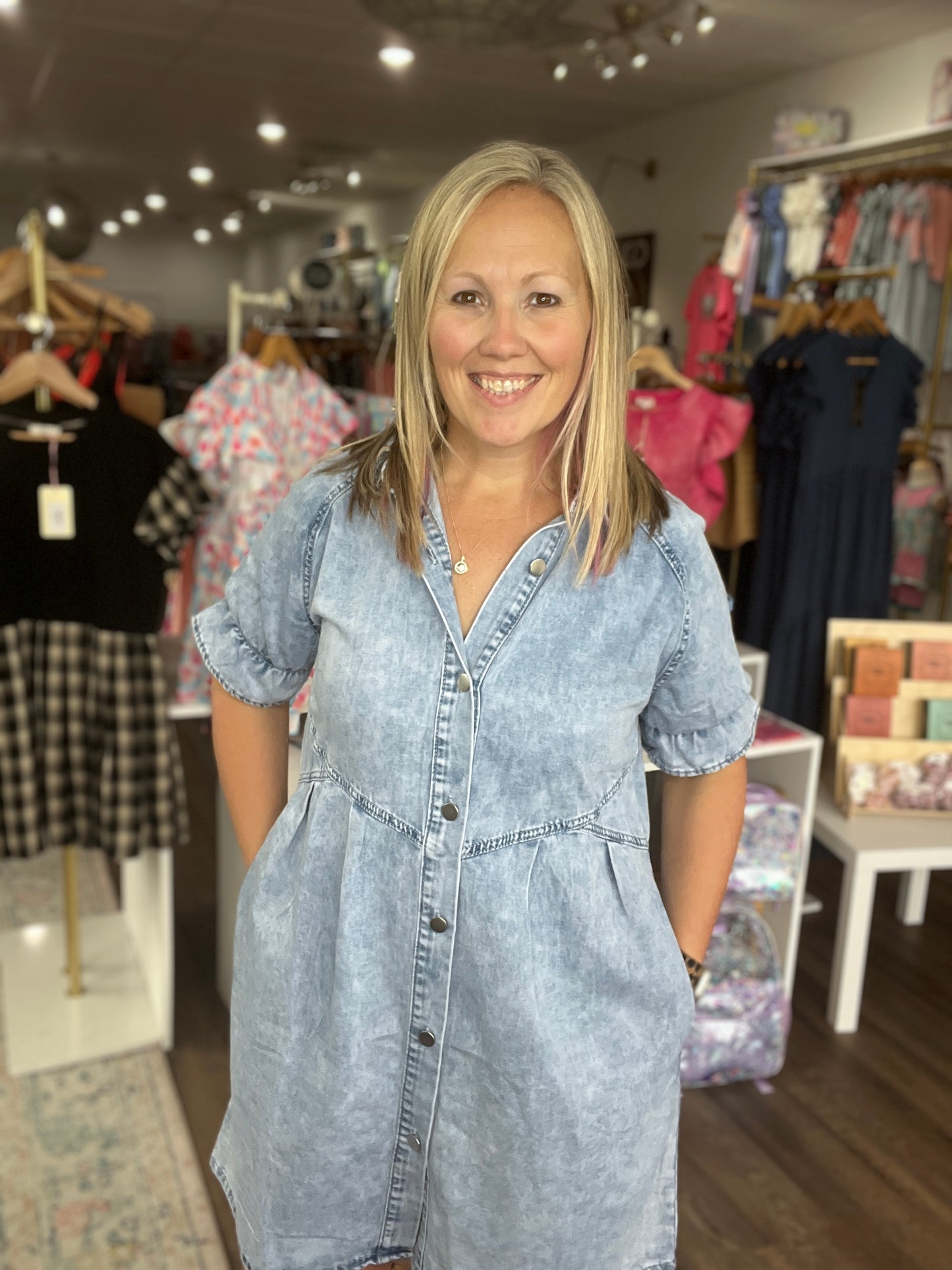 Laiklyn Denim Dress