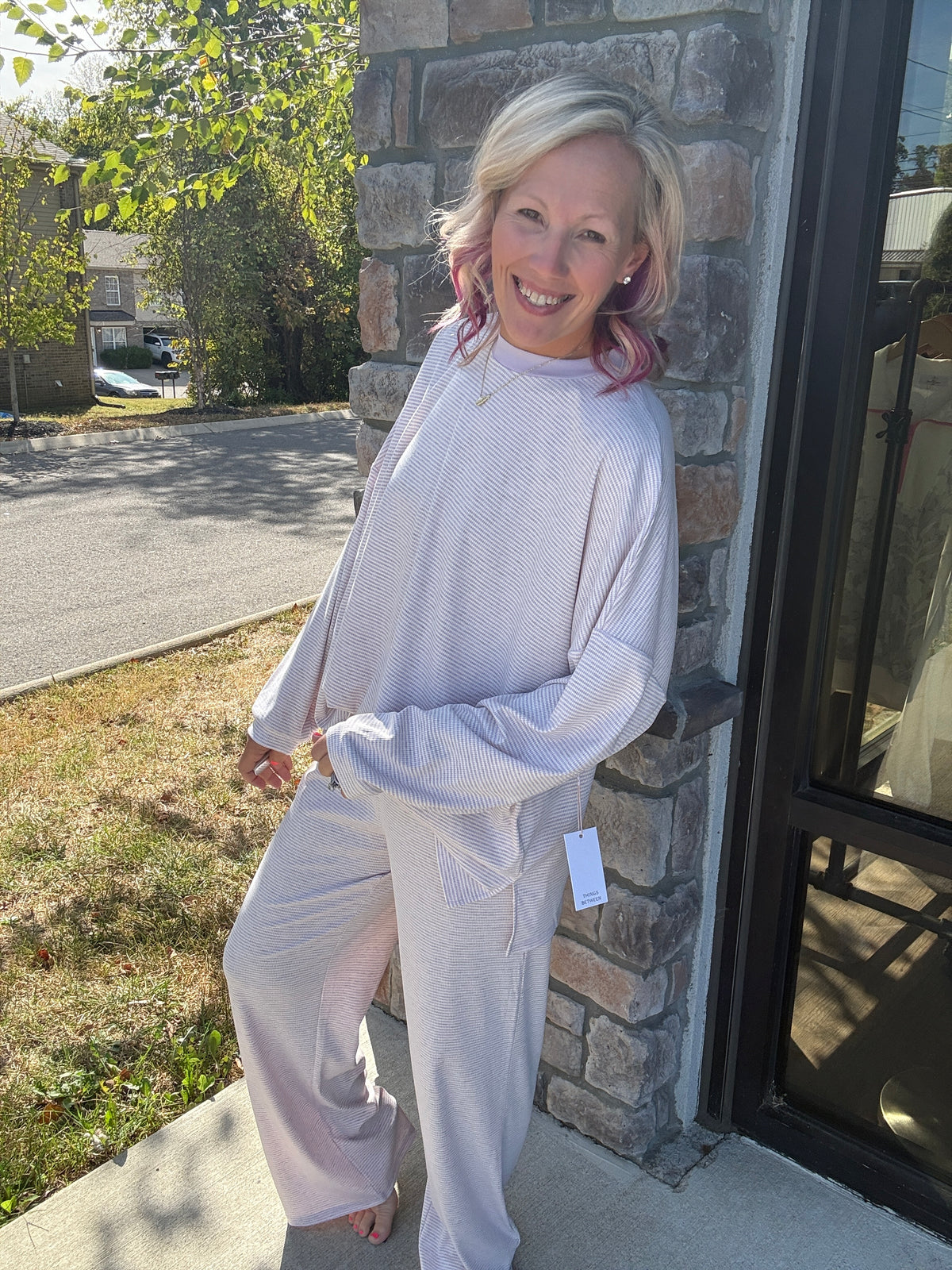 Weekend Favorite Pant- Purple