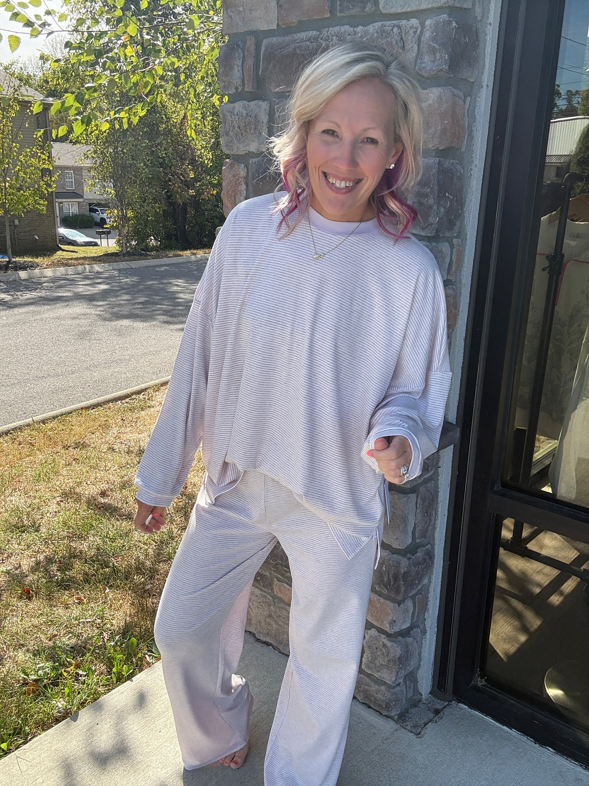 Weekend Favorite Pant- Purple