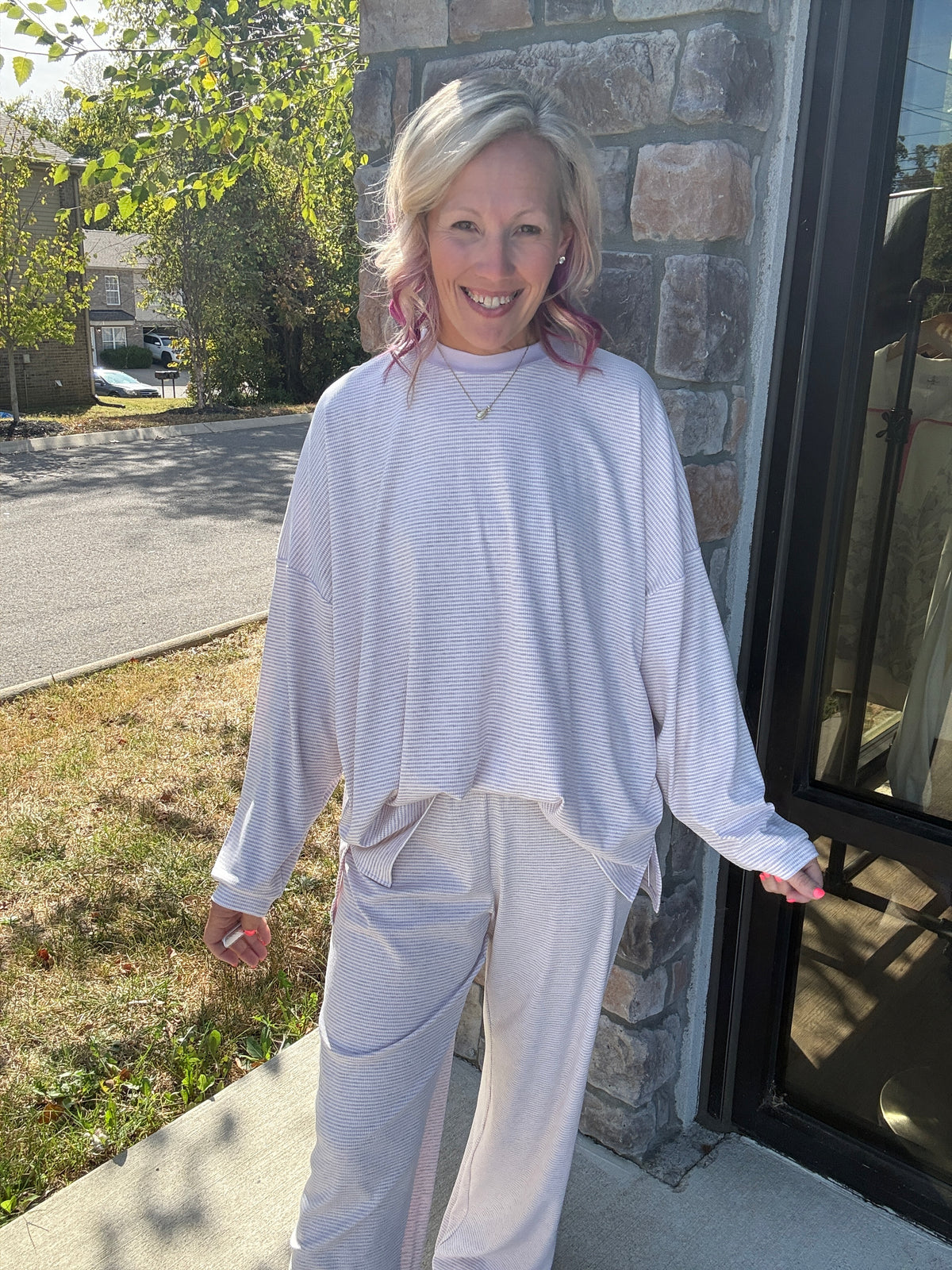 Weekend Favorite Pant- Purple