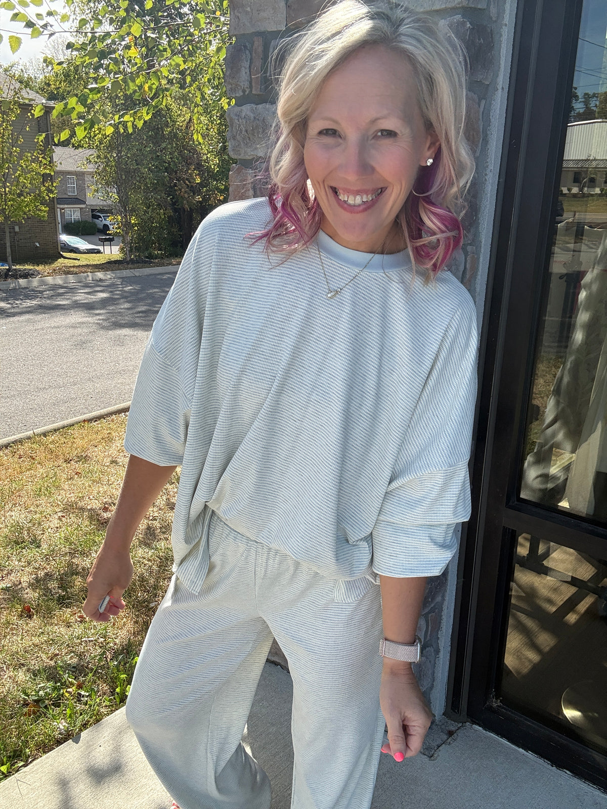 Weekend Favorite Pant- Blue