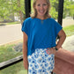 Watercolor Blossom Skort