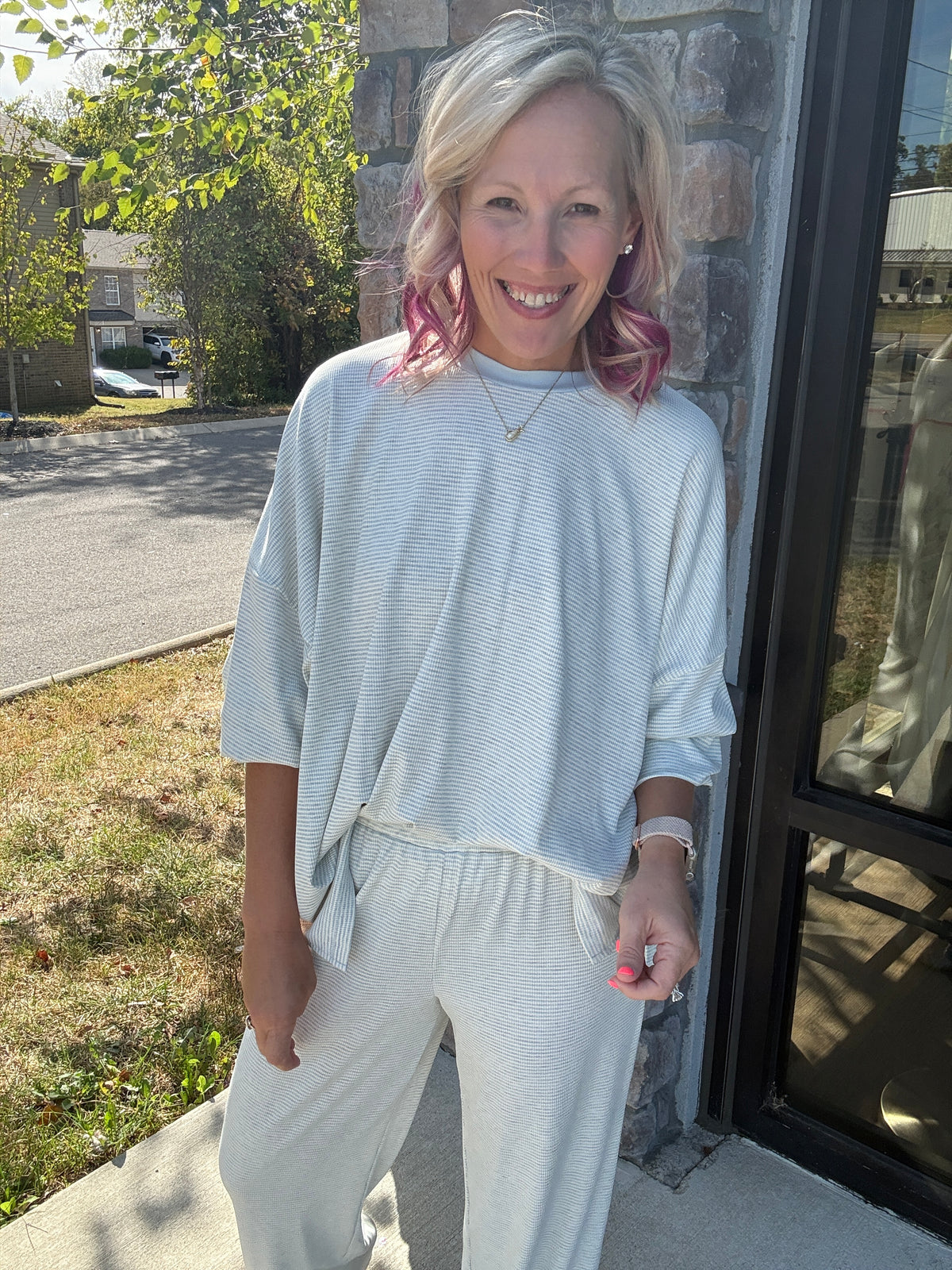 Weekend Favorite Pant- Blue