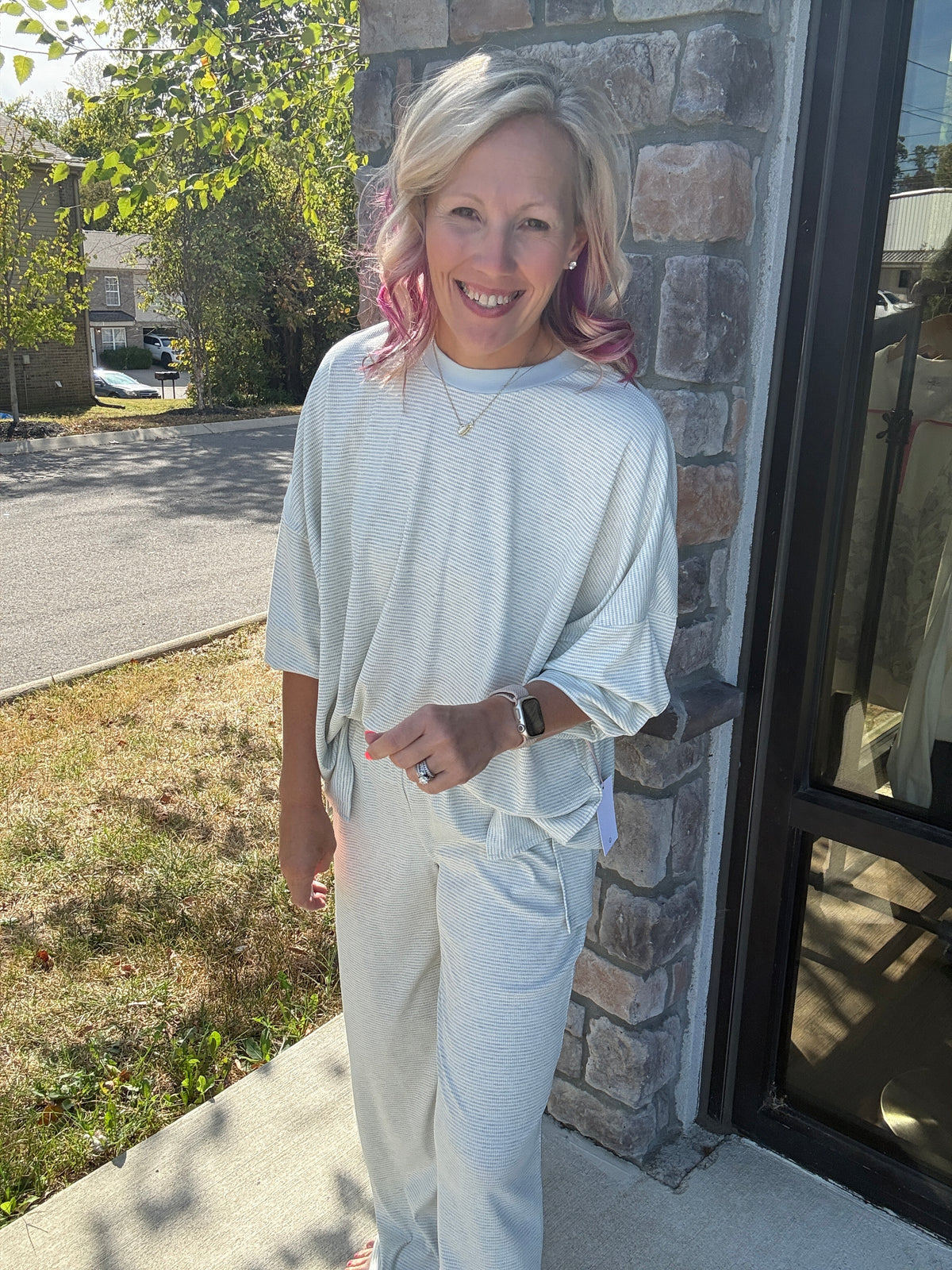 Weekend Favorite Pant- Blue