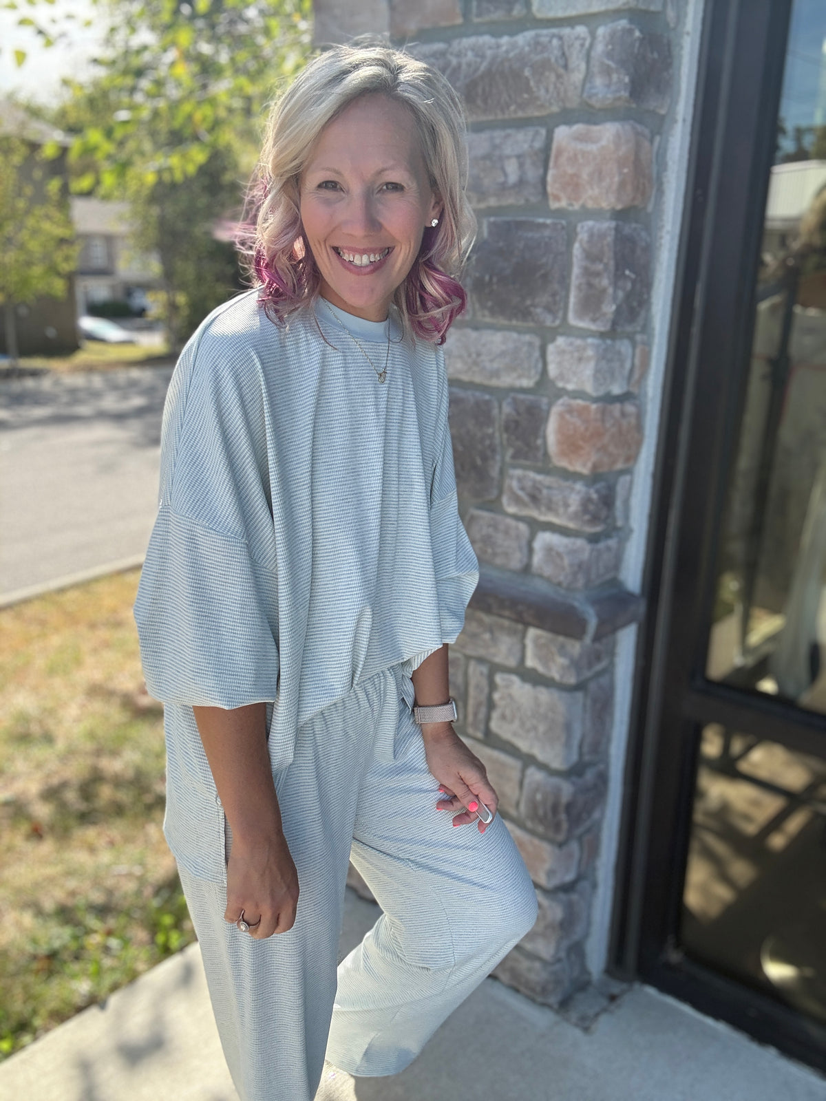Weekend Favorite Pant- Blue