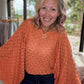 Free Spirit Bell Top- Orange