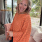 Free Spirit Bell Top- Orange