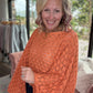 Free Spirit Bell Top- Orange