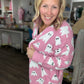 Pink Ghost Cardigan