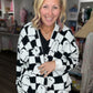 Checkered Ghost Cardigan