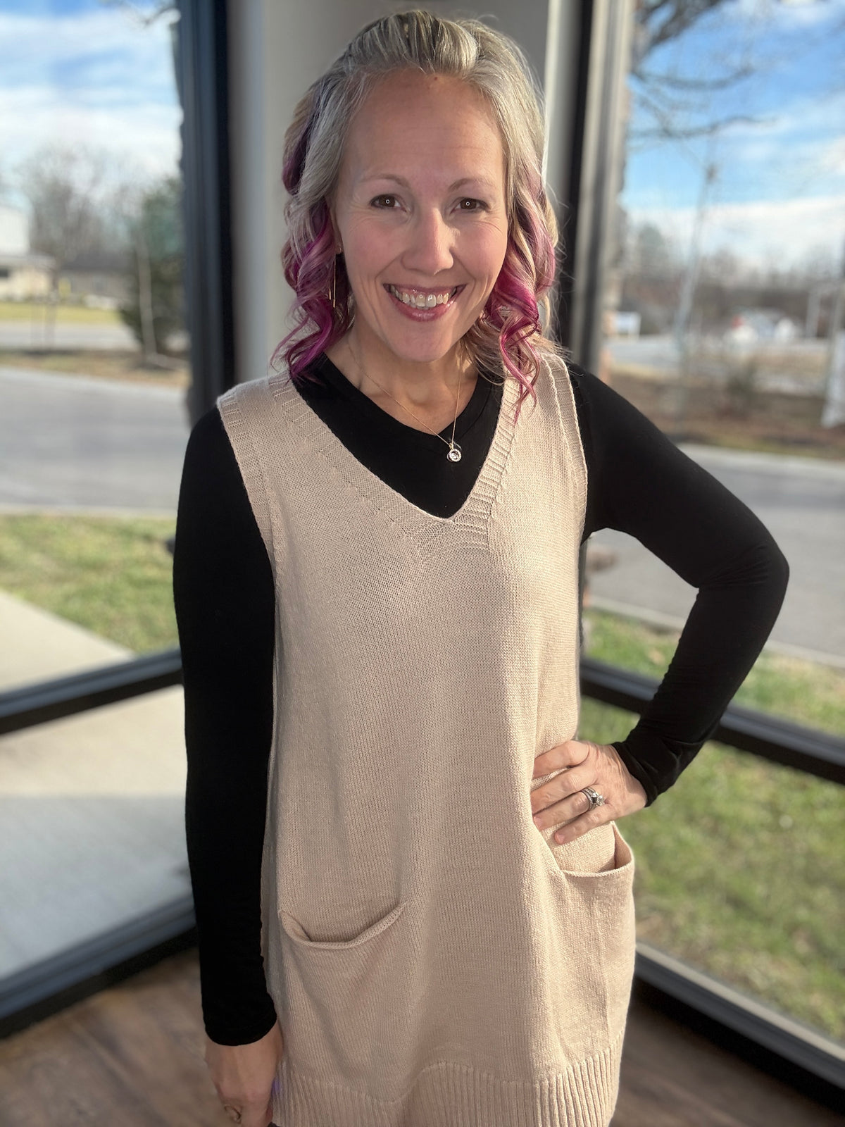 Khaki Haven Tunic