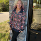 Pretty in a Pullover- Floral