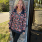 Pretty in a Pullover- Floral