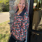 Pretty in a Pullover- Floral