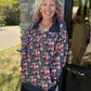 Pretty in a Pullover- Floral