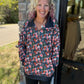 Pretty in a Pullover- Floral