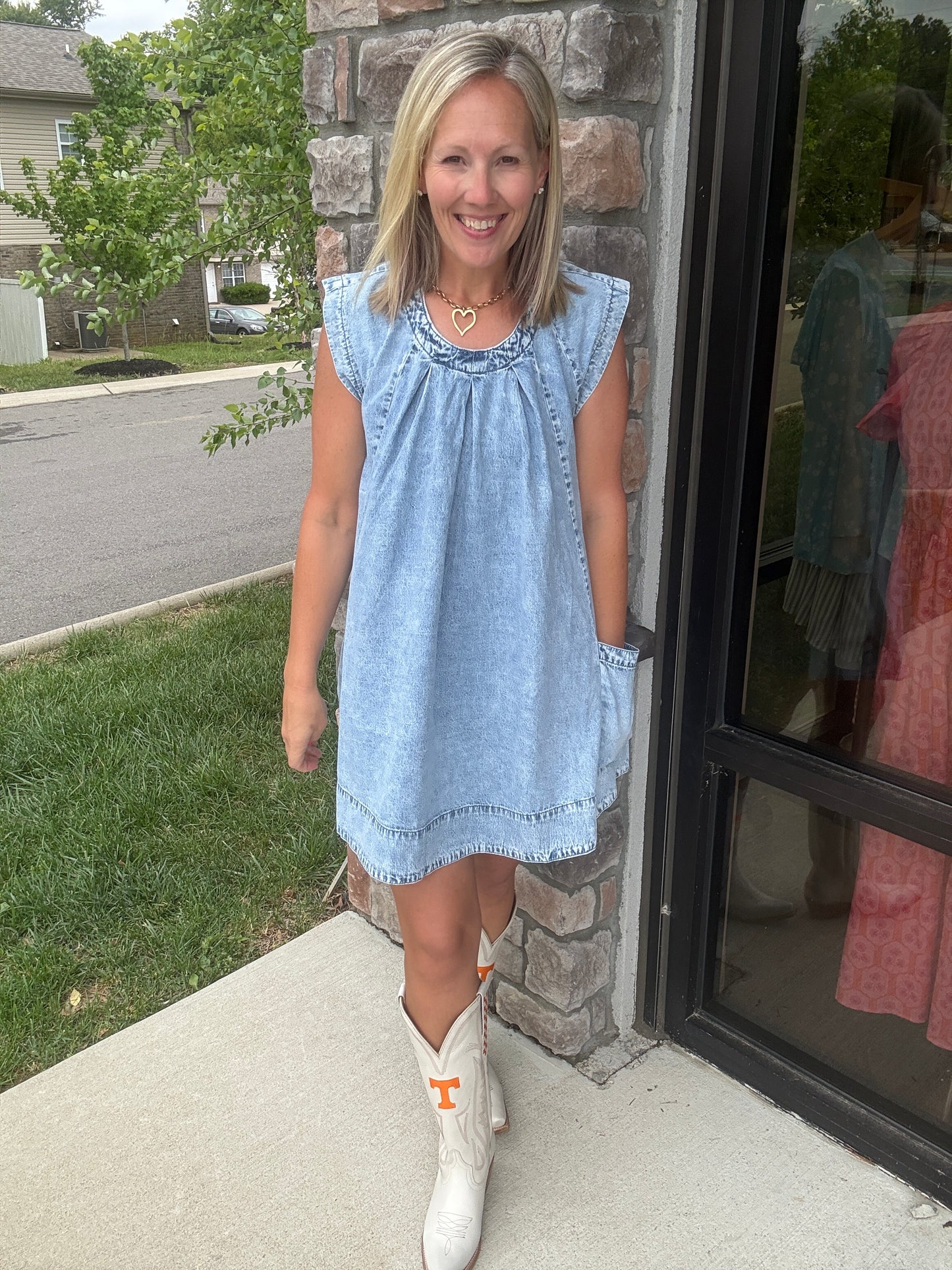 Denim Darling Dress