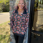 Pretty in a Pullover- Floral
