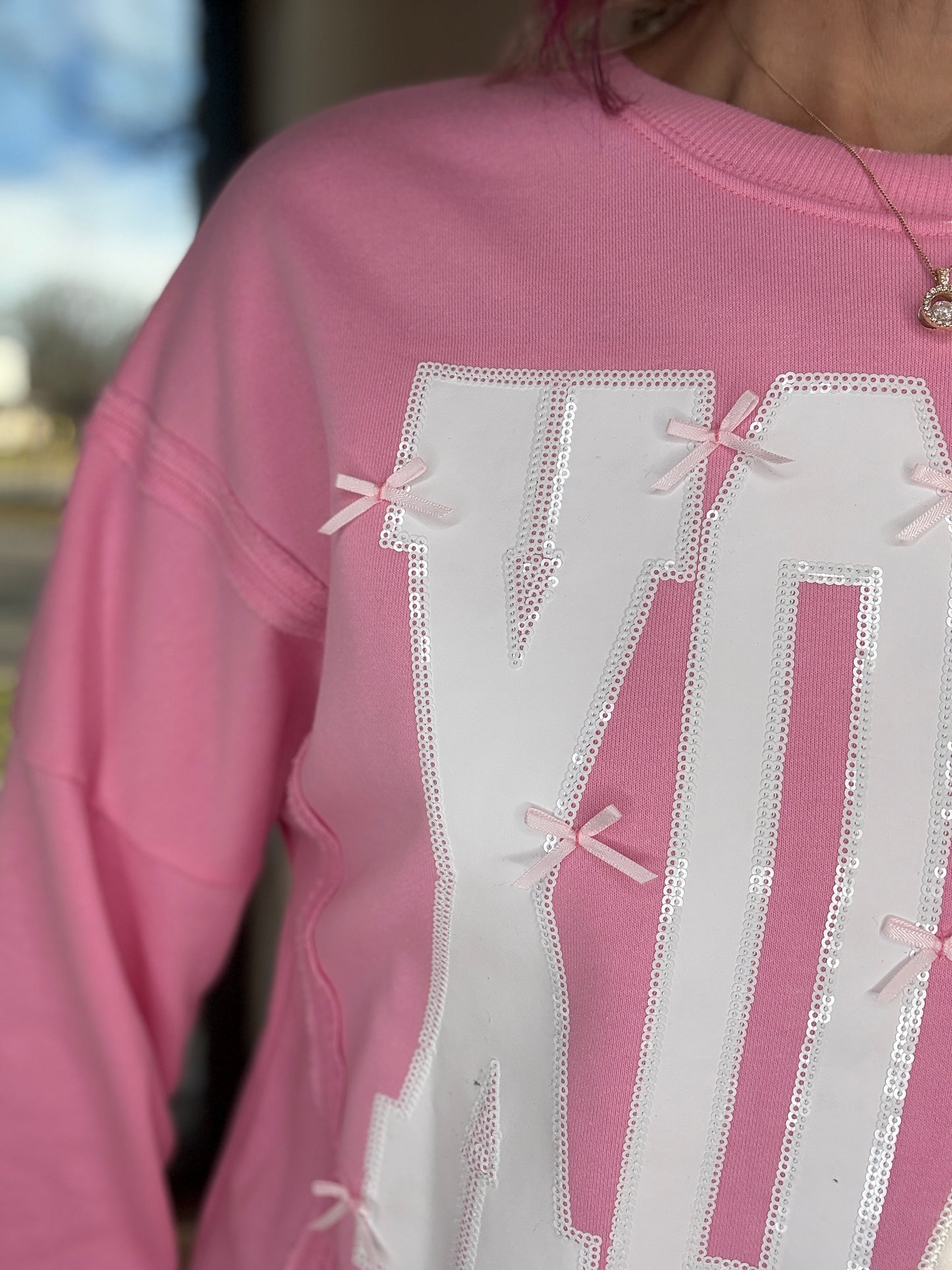 Bow-Tied Kisses Sweatshirt