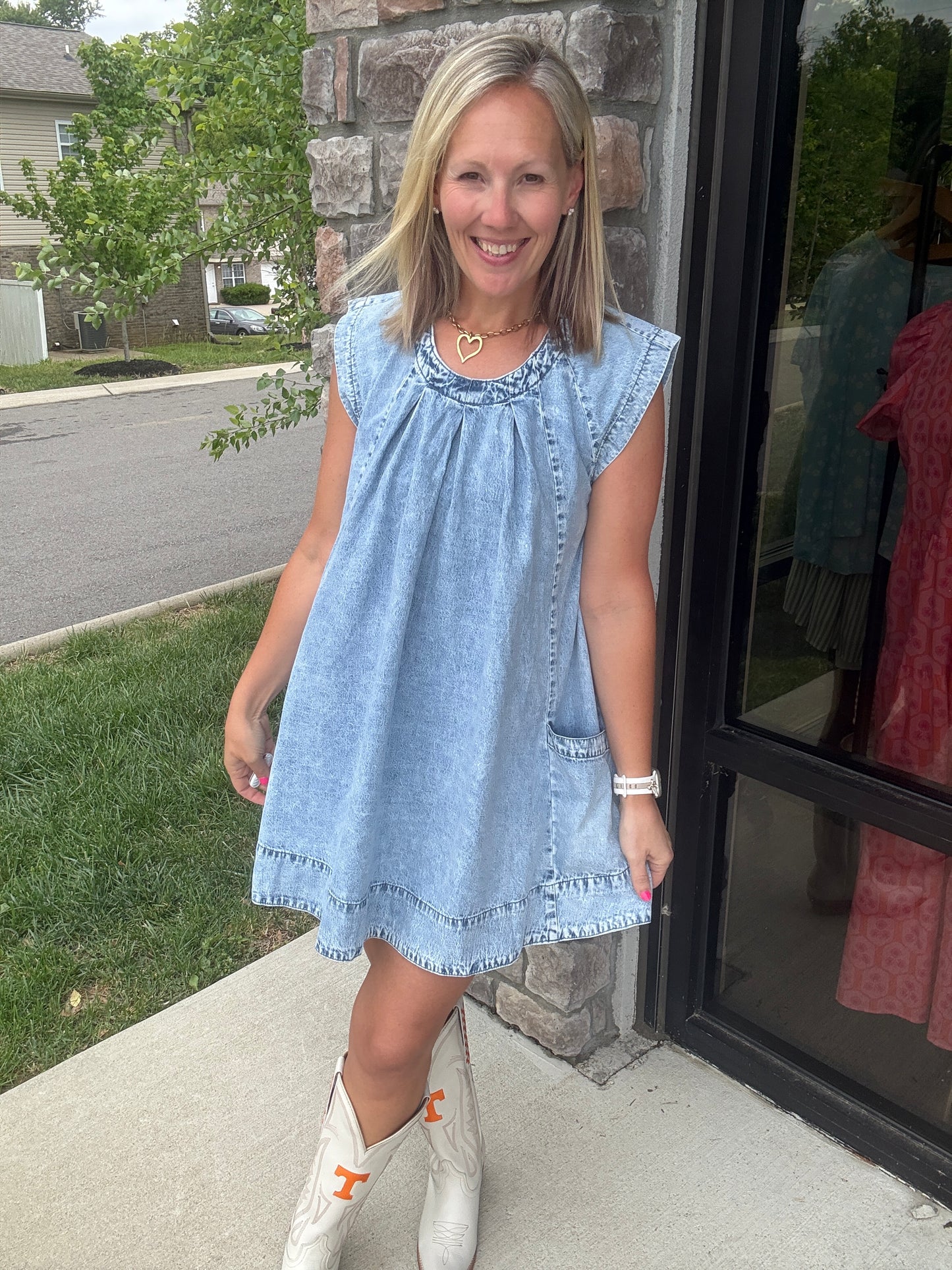 Denim Darling Dress
