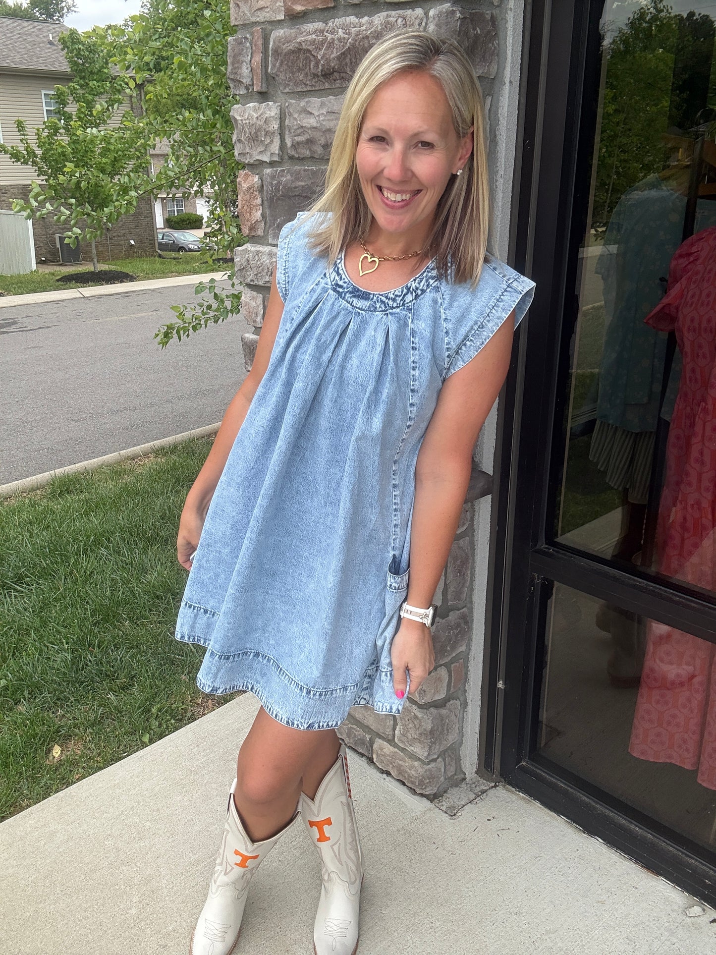 Denim Darling Dress