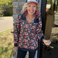 Pretty in a Pullover- Floral