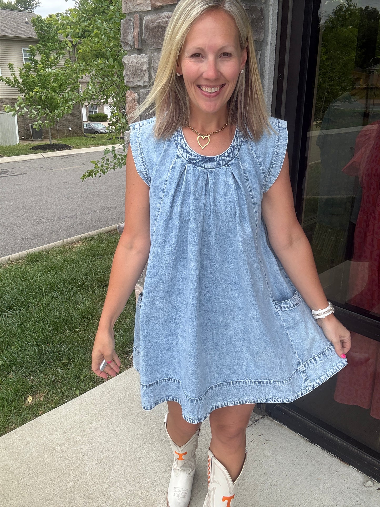 Denim Darling Dress