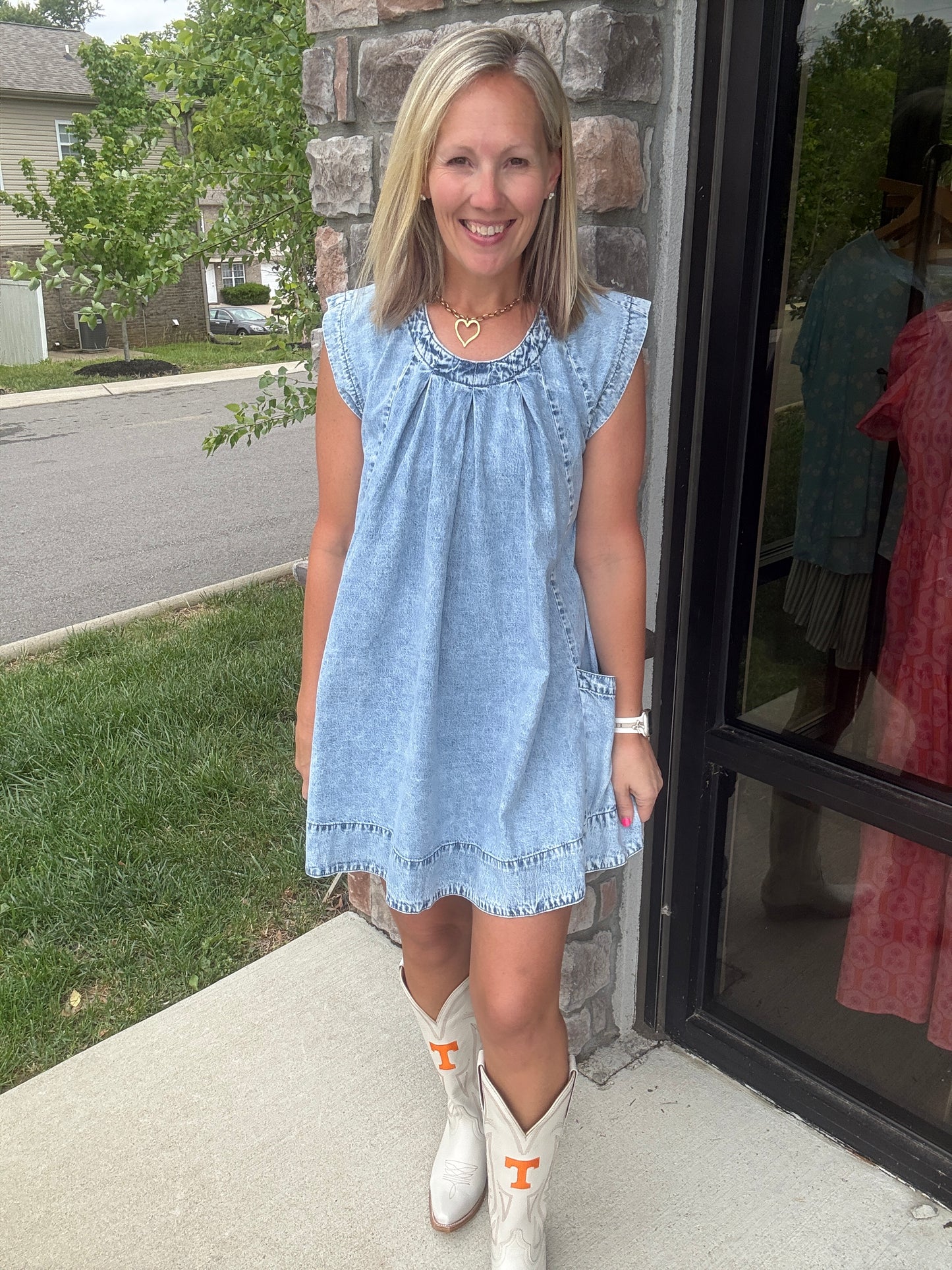 Denim Darling Dress