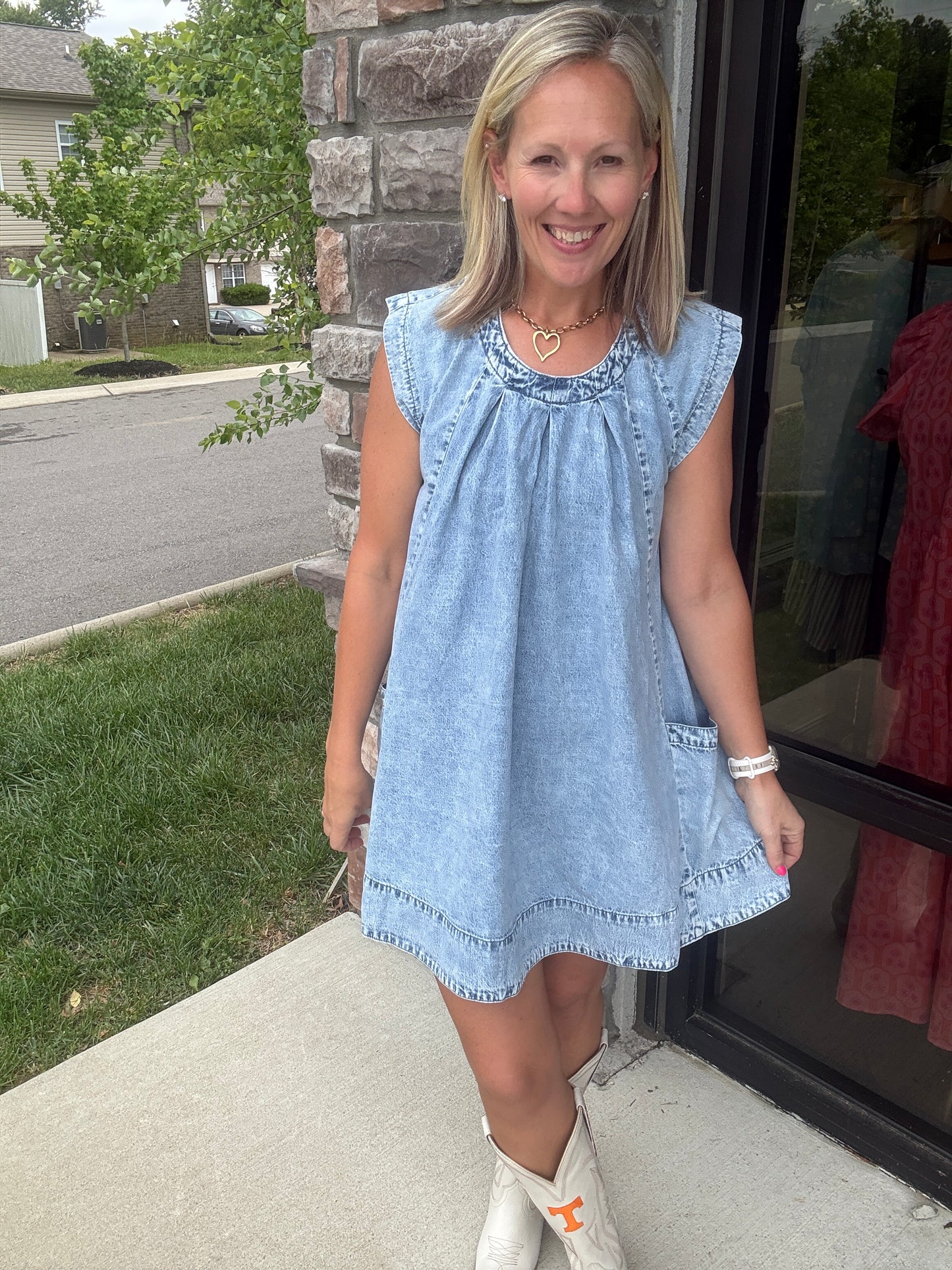 Denim Darling Dress