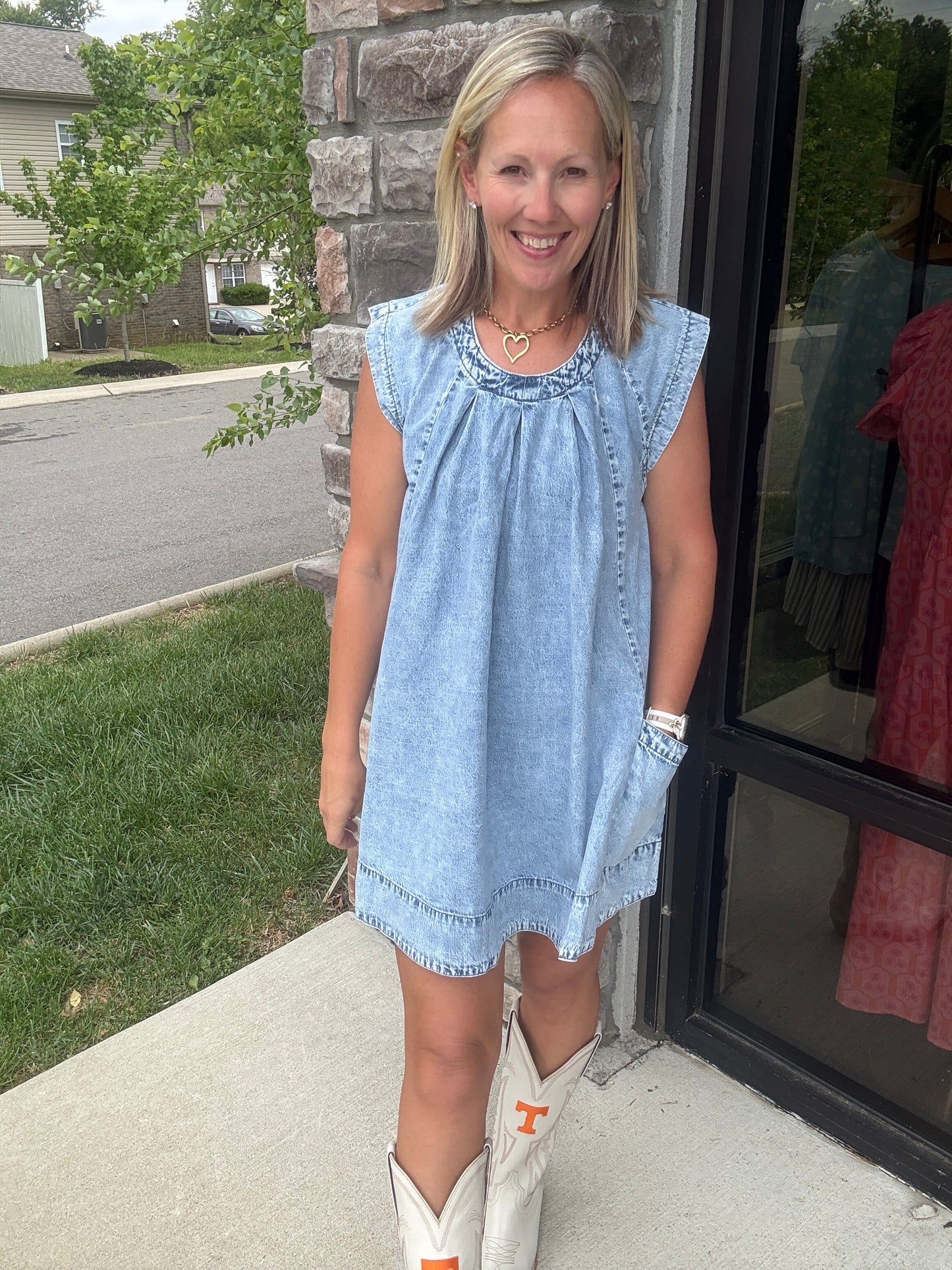 Denim Darling Dress