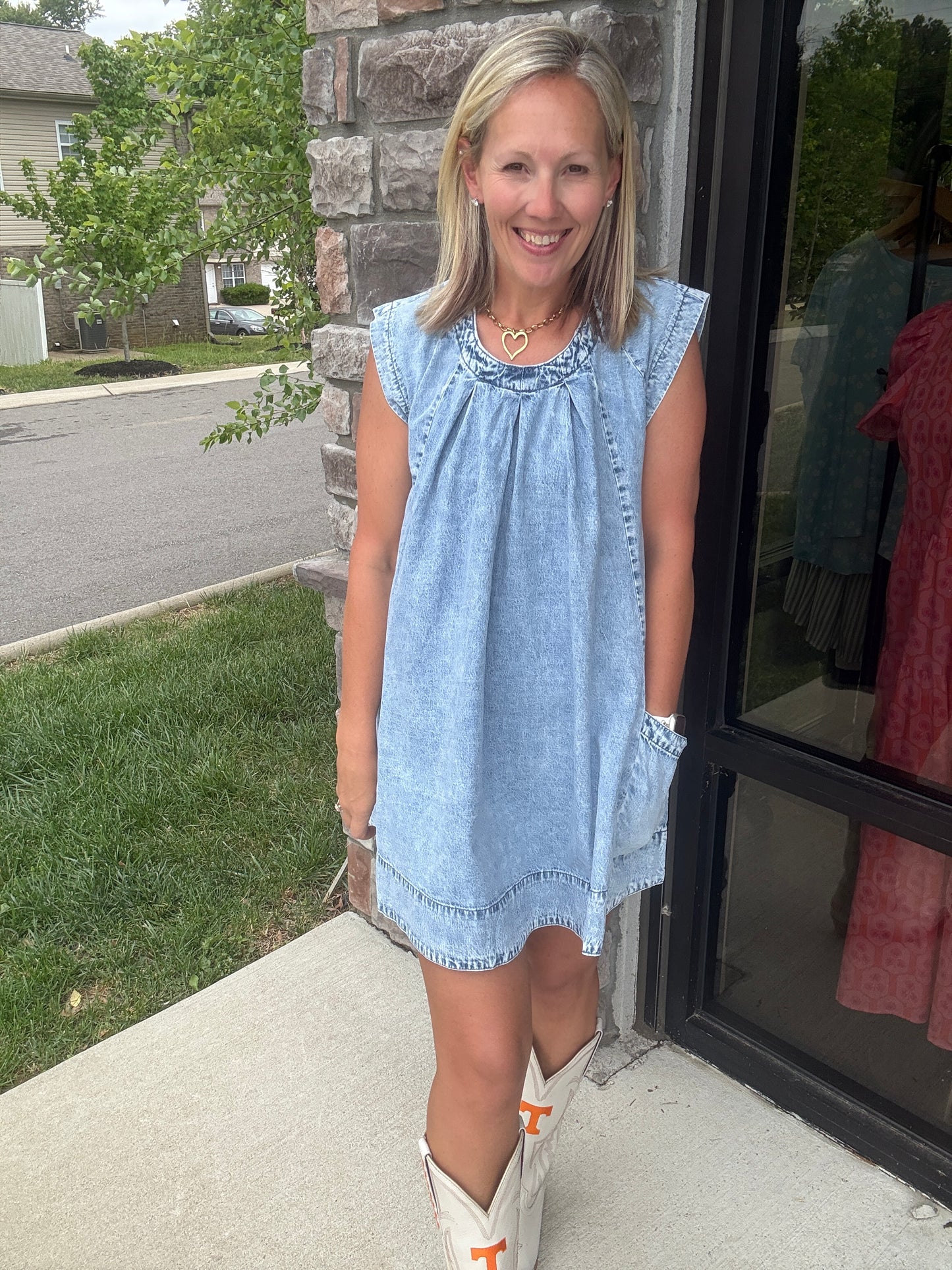 Denim Darling Dress