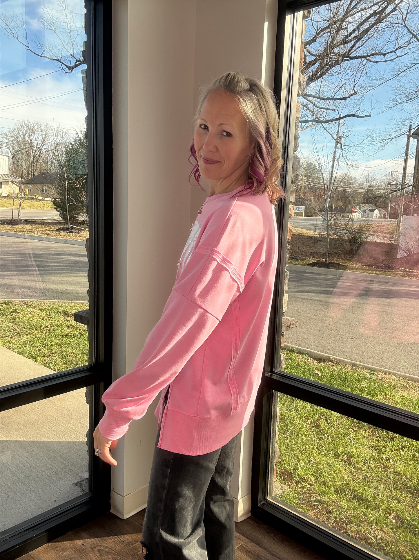 Bow-Tied Kisses Sweatshirt