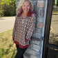 Pretty in a Pullover- Plaid
