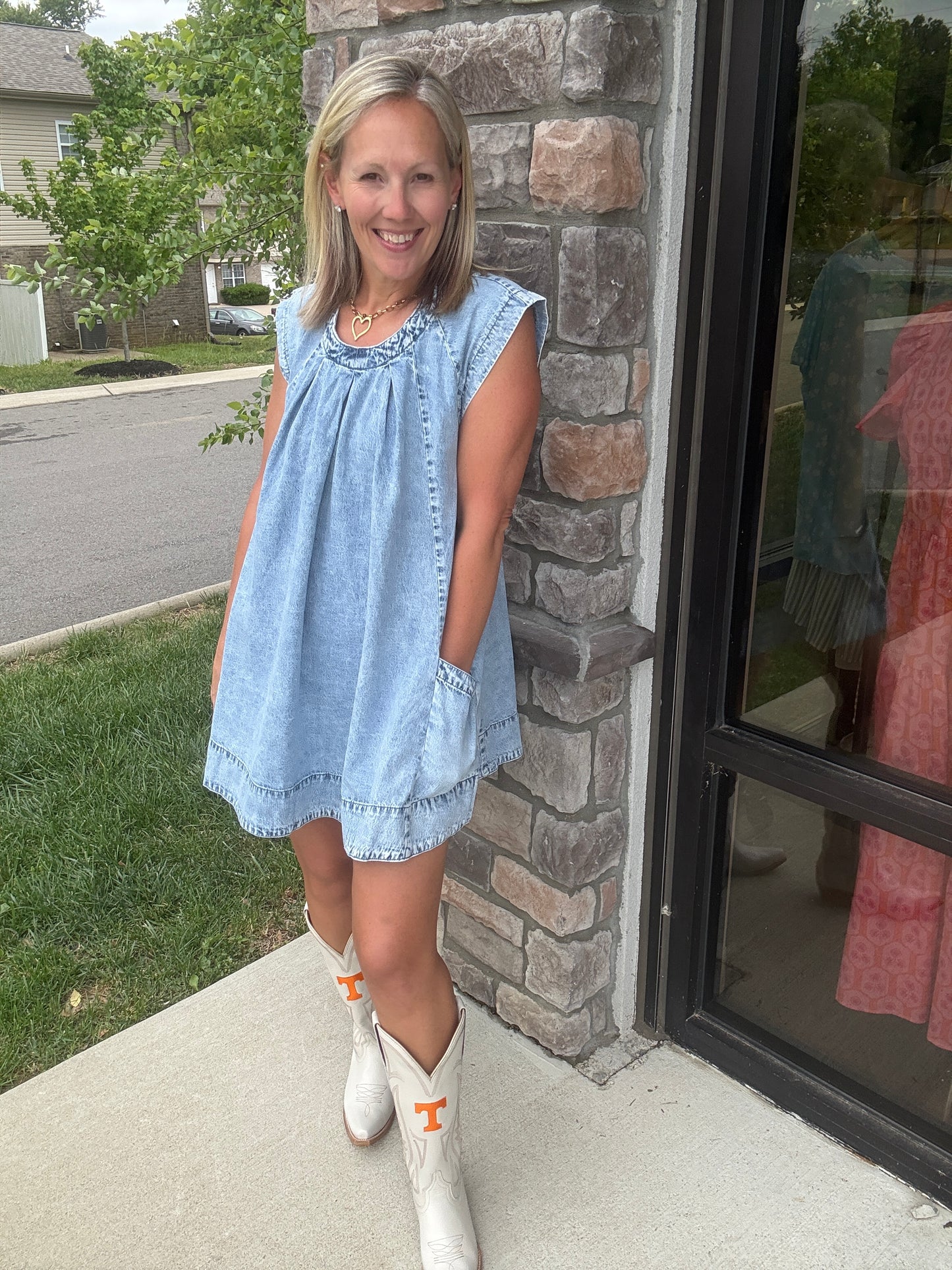 Denim Darling Dress