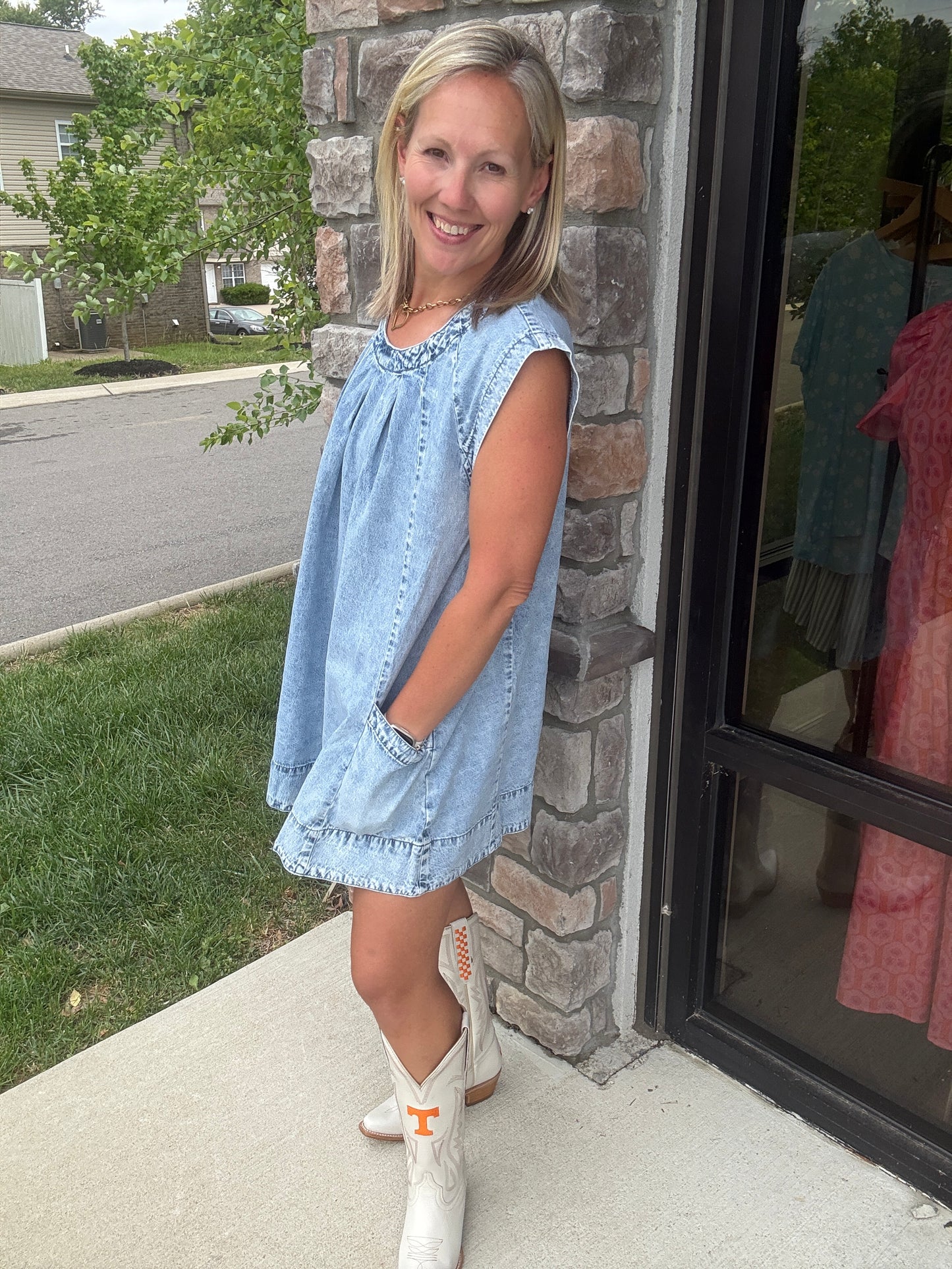 Denim Darling Dress