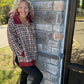 Pretty in a Pullover- Plaid