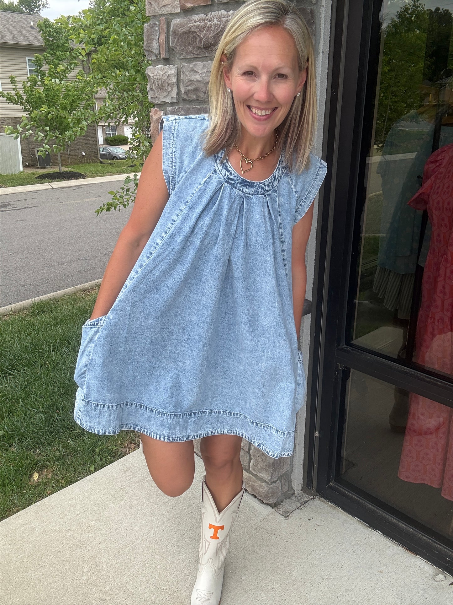 Denim Darling Dress