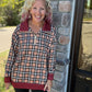 Pretty in a Pullover- Plaid