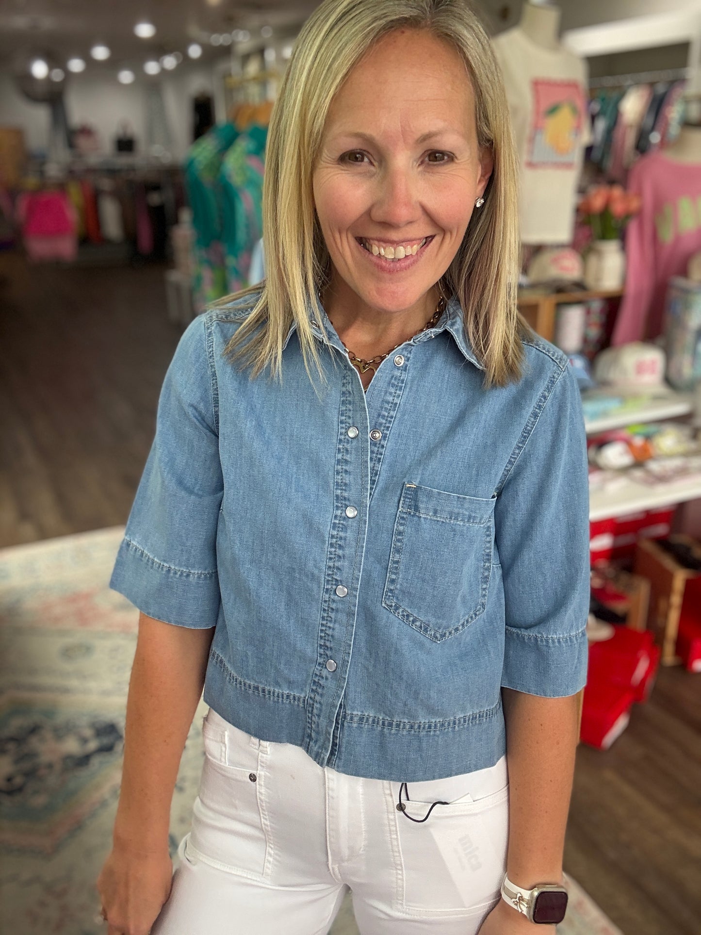 Weekend Wash Denim Shirt
