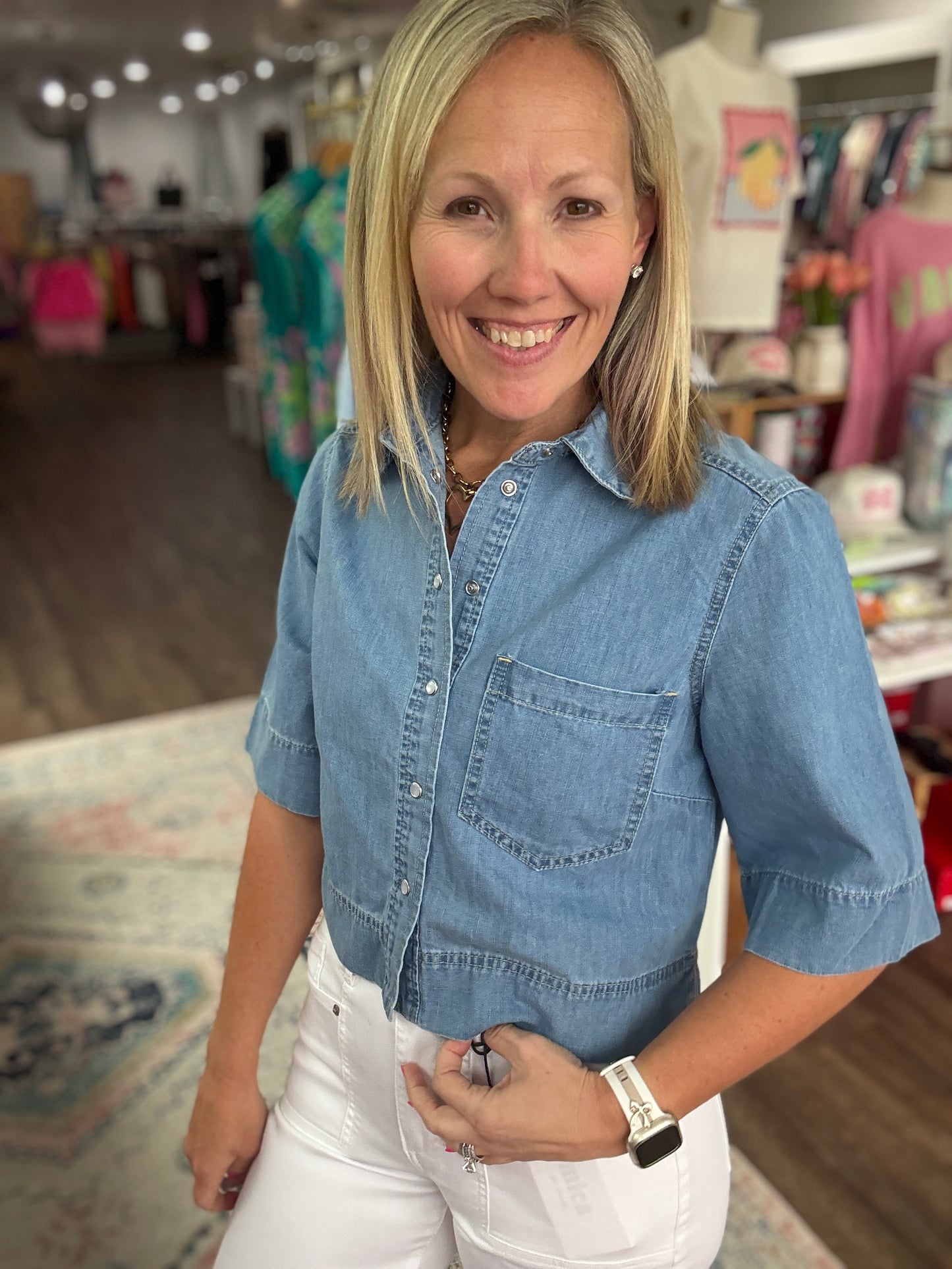 Weekend Wash Denim Shirt